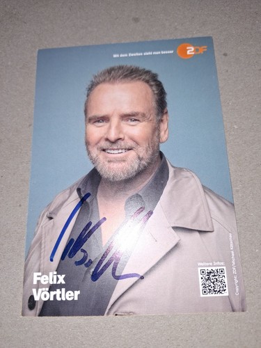 Autogrammkarte felix vörtler - felix,
