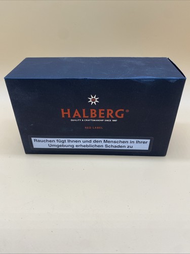 Halberg red label - label, pfeifentabak