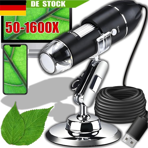 1600x mikroskop digital 8led - digital,