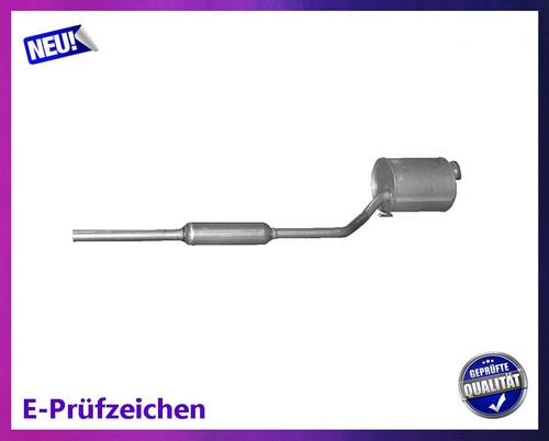 Mittelschalldämpfer für