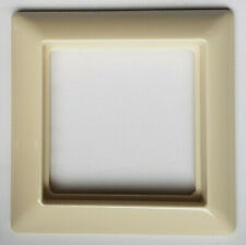 JUNG AS 500 Aufputzkappe 1fach angeformter Rahmen AS 581 A  W weiß/ivory/creme 