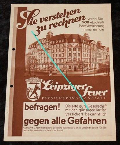 Leipziger feuer versicherungs - feuer,