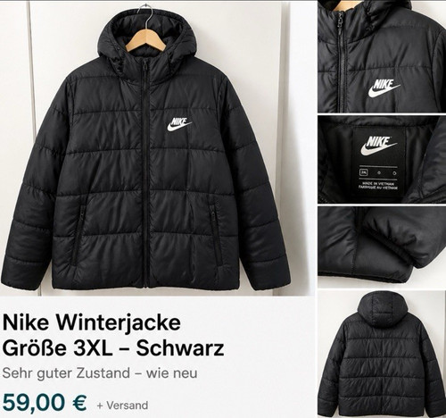 Nike daunenjacke herren 3xl - nike,