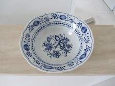  Kahla Zwiebelmuster Porzellan Schüssel D 24cm H 7,5cm GDR