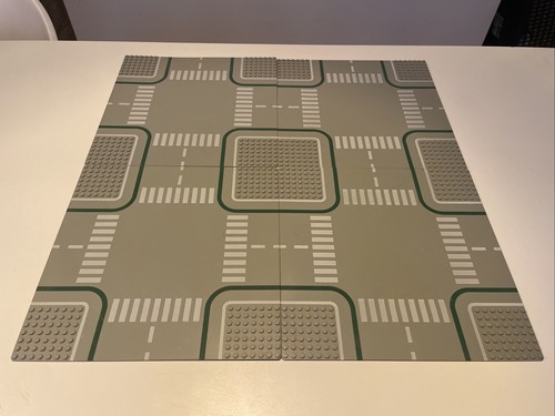 Lego straßenplatte - 4x,