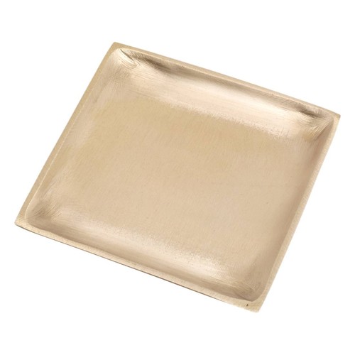 Kerzenteller viereckig 8x8cm - viereckig,