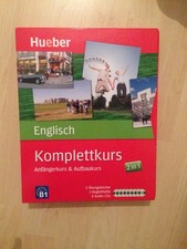 Hueber Englisch Komplettkurs 2 in 1 – Anfängerkurs & Aufbaukurs (Niveau B1)