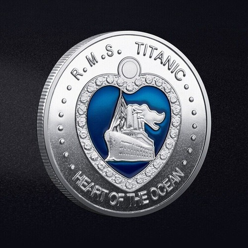 Rms titanic medaille heart - rms, medaille/heart