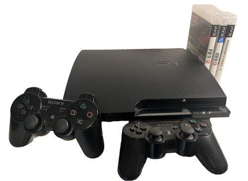 Sony playstation slim 160gb - 3,
