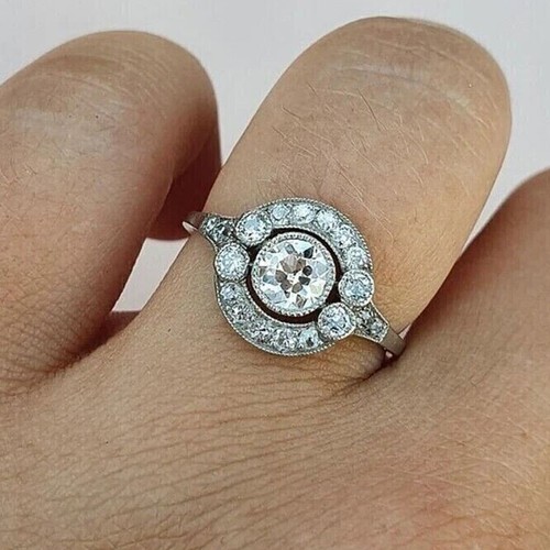 Round diamant vintage - 2,20, ct