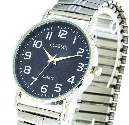 Herrenuhr classix blau - blau, zugband