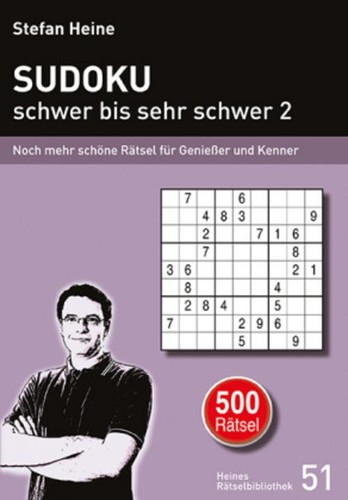 Sudoku schwer bis sehr - schwer,