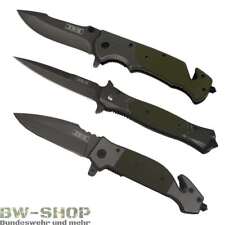 BWuM TASCHENMESSER 3-MODELLE MILITÄR ARMEE BW JAGD MESSER + CLIP OLIV ARMY KNIFE
