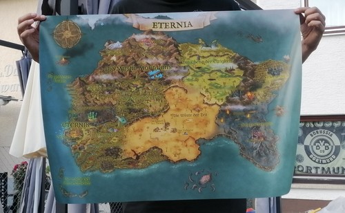 Poster karte von eternia - poster:,