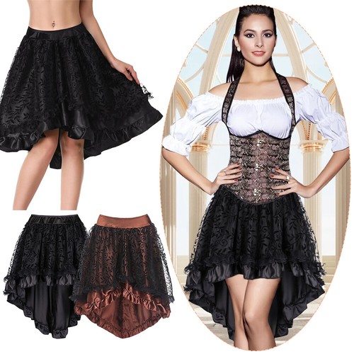 Frauen gothic rock rüsche - frauen,