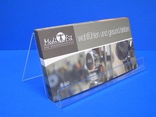 Flyerständer,Prospektständer ,1/3 A4,DIN LANG Querformat,Display,Flyer