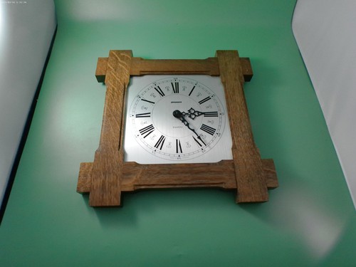 Holz wanduhr staiger quartz - holz-wanduhr,