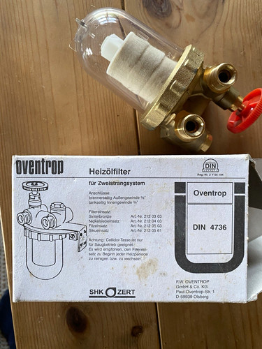 Oventrop heizölfilter - oventrop,