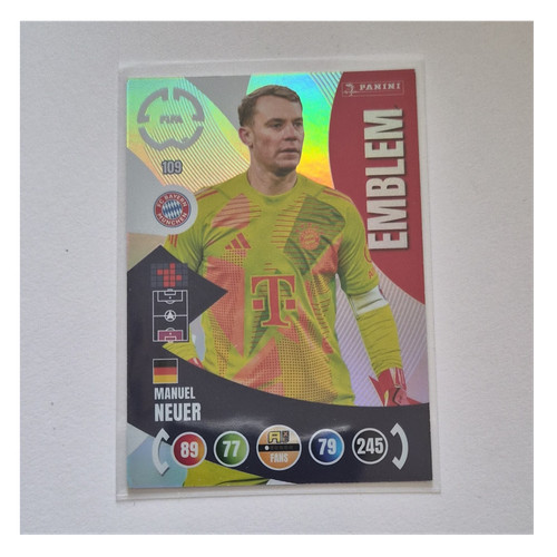 Panini bundesliga manuel neuer - panini,