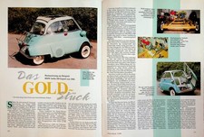 Motor Klassik 07/1990 BMW Isetta 300 Export Restaurierung - ein interessanter Be