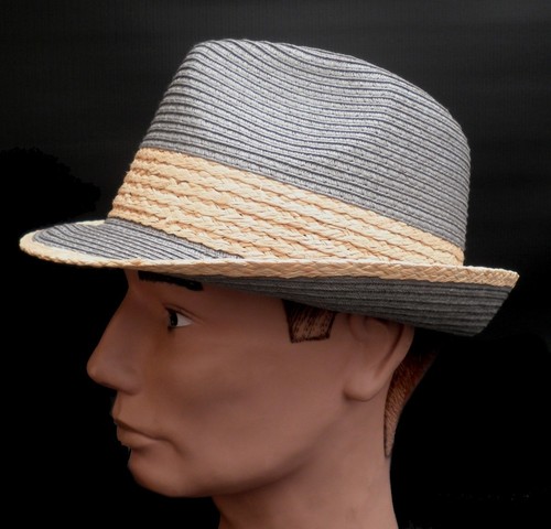 Trilby unisex strohhut - unisex,
