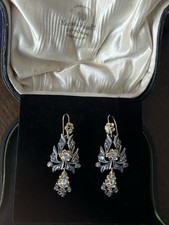 Antike Ohrringe Viktorianisch