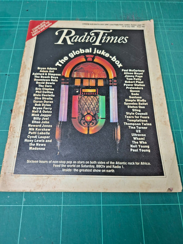 Radio times live aid the - live,