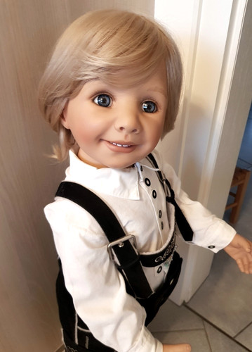 Künstlerpuppe 86cm florian - künstlerpuppe,