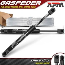 2x Gasfeder Heckklappe Dämpfer Kofferraum 268mm 510N für Nissan Primera P12 Opel