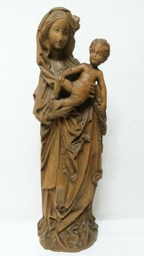 Holzschnitzerei madonna maria - holzschnitzerei,