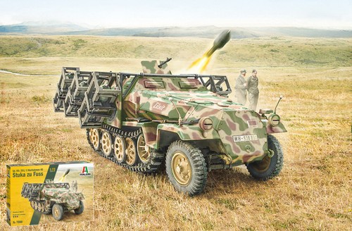 Italeri kfz 251 - italeri, stuka