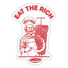 Karl Marx Eat The Rich Döner