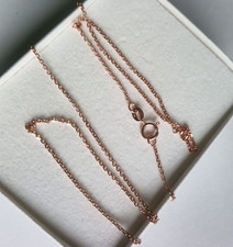 Kette Halskette echt Gold 8 Karat 333 Gold Ankerkette fein 45 cm lang