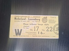 TICKET 1957 Holland v