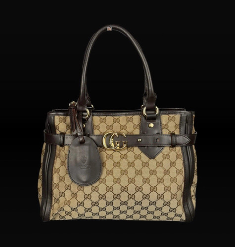 Gucci canvas tragetasche - gucci,