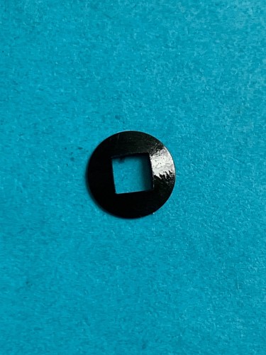 Zeigerscheibe stahl schwarz - zeigerscheibe,