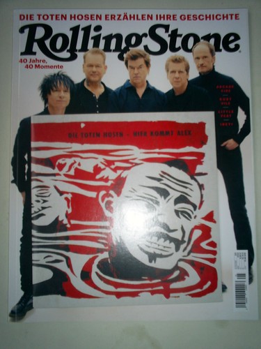 Rolling stone mit die toten - rolling,