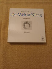 JOACHIM-ERNST BERENDT  -  Die Welt ist Klang  Nada Brahma, 4 Cassetten plus Buch