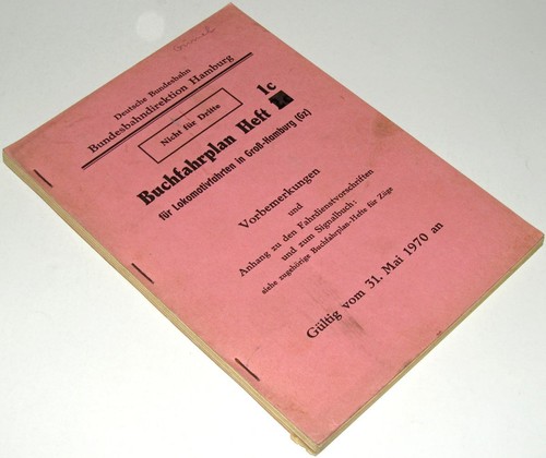 Buchfahrplan - , 1c