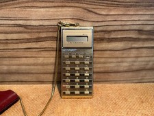Vintage Taschenrechner SHARP EL-8061 mini Electronic Calculator in Gold