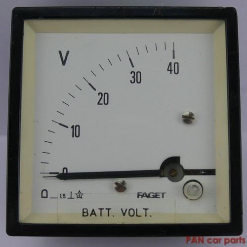 Einbau voltmeter analog 40v - analog, 0-40v