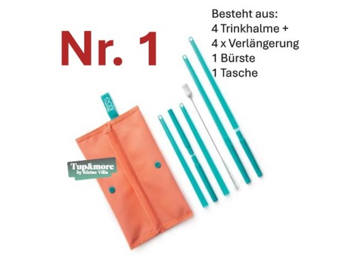 Tupperware neu trinkhalme - neu,,
