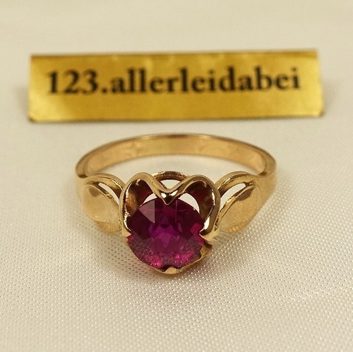 Russischer korund ring 583 - korund,
