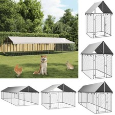 Outdoor Hundezwinger mit Dach