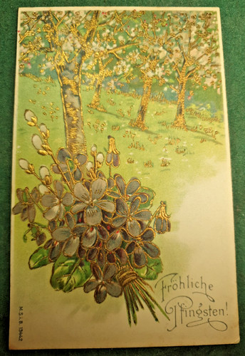 Jugendstil postkarte - jugendstil, ak