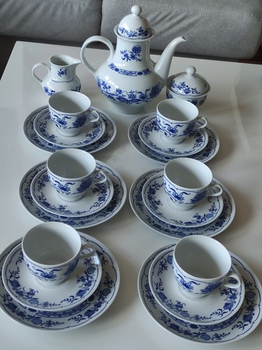 Kaffeeservice zwiebelmuster - kaffeeservice,