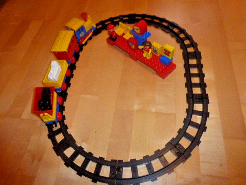 Lego duplo set 2701 eisenbahn - duplo,