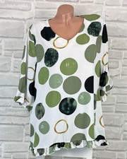 Damen Long Bluse Tunika Shirt