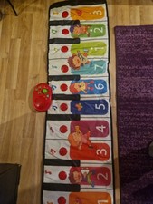 Klaviermatte mit 10 Tasten, Musikmatte, Spielteppich, Piano Matte, Tanzmatte