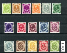 Bund 123-138 Posthorn Satz